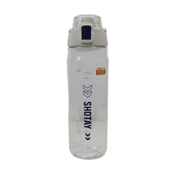 Shotay Ultra Plus Su Matarası Tritan Beyaz 750Ml