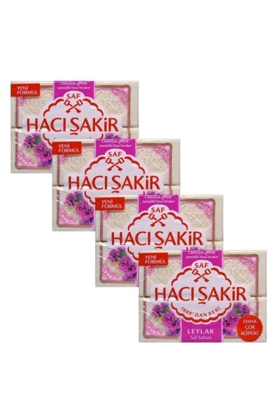 Hacı Şakir Leylak Kalıp Sabun 600 gr X 4 Adet ürün görseli