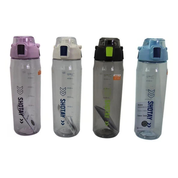 Shotay Ultra Plus Su Matarası Tritan Mavi 750Ml - 4