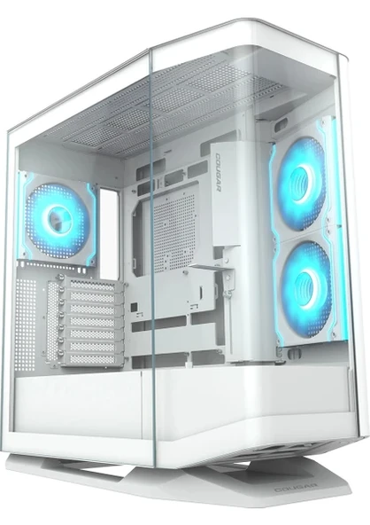 Cougar FV270 Beyaz Temperli Cam E-ATX Mid Tower Gaming Kasa (CGR-58M6W-RGB)