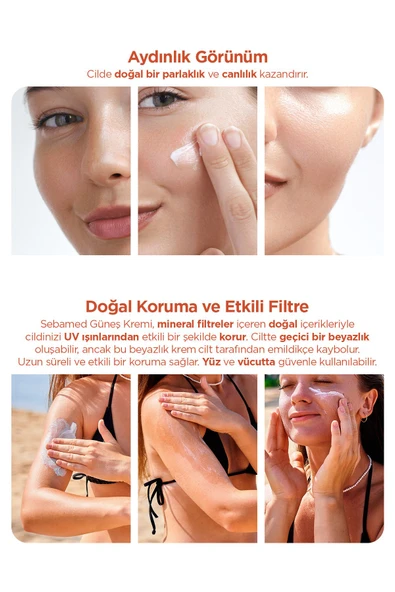 SEBAMED Sun Care UVA / UVB Filtresi ve E Vitamini Üçlü Yüksek Koruma Çok Yönlü Güneş Kremi 50 SPF 50 ml 4103040036360 - 7