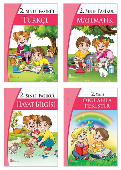 2.Sınıf Fasikül Set (Konu Anlatımlı)-(Türkçe-Matematik-Hayat Bilgisi-Oku Anla Pekiştir) - Resim 2