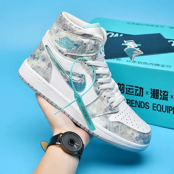 Unisex Yüksek Taban Spor Ayakkabı (San Tai Zi Ao Bing-1)