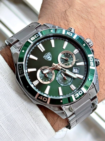 TI-617F TIGER ÇELİK ERKEK SAATİ ürün görseli
