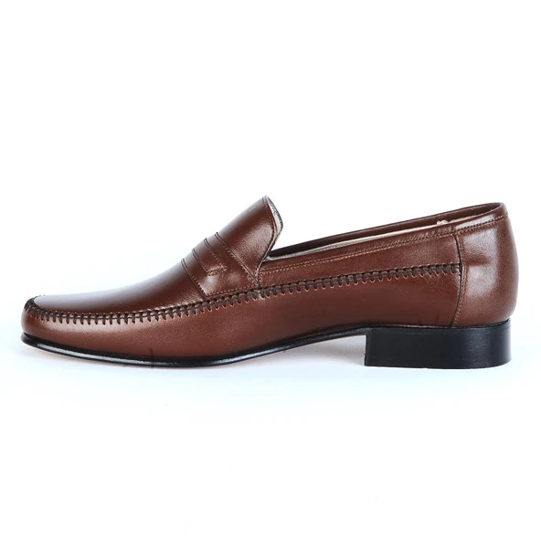 Tek Yıldız 780 Kahve %100 Deri Erkek Klasik Ayakkabı - 3