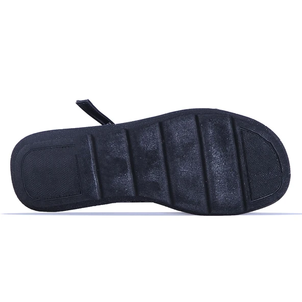 Moda Ayakkabı 852 Syh-Krem Yazlık Düz Sandalet Ayakkabı - 22