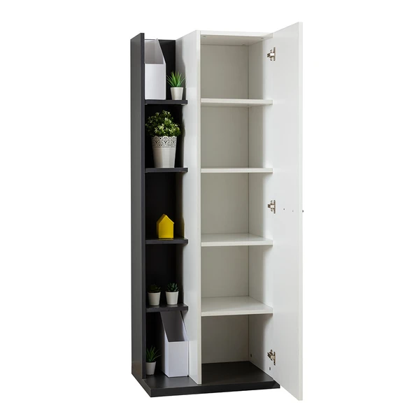 Kitaplık, Relax Dolaplı 5 Raflı Kitaplık - Resim 3