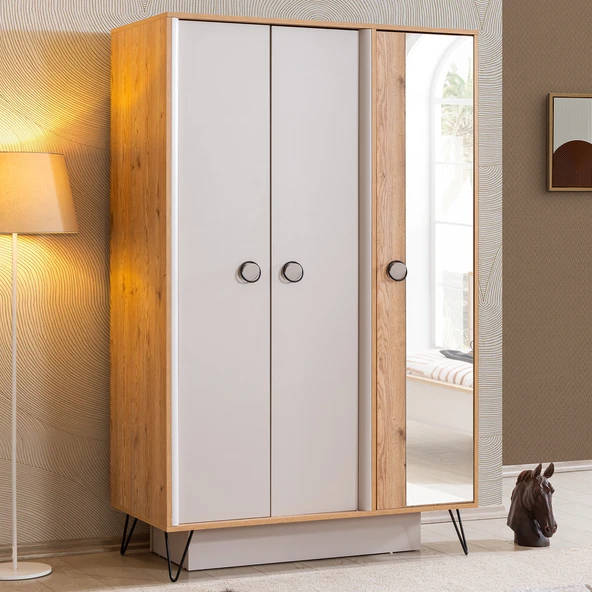 Gardırop, Dolunay 3 Kapaklı Dolap ürün görseli