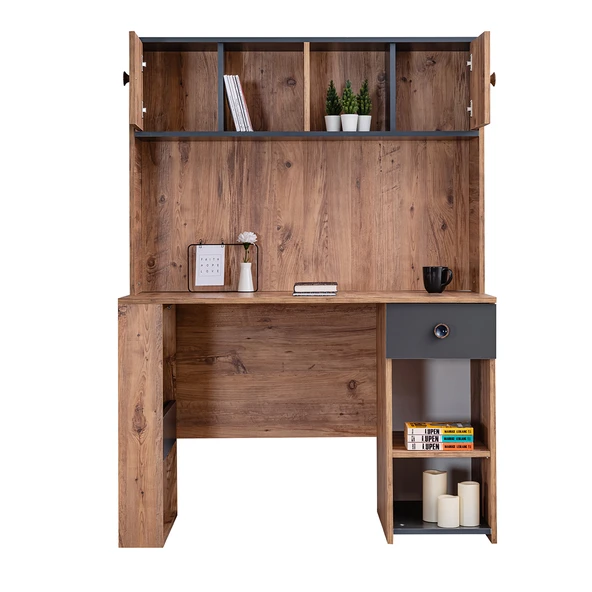 Milas Genç Odası - 3 Kapılı Dolap, Karyola, Komodin, Masa - 8