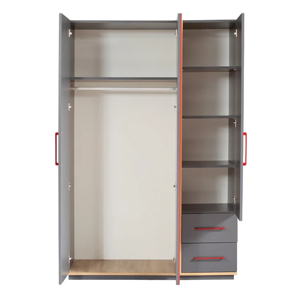 Antre Genç Odası - 3 Kapılı Dolap, Karyola, Komodin, Şifonyer - 3