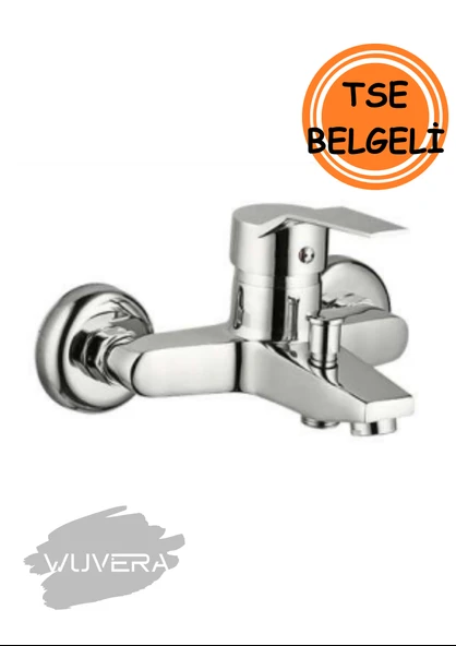 Wuvera 40 Kartuşlu Spectra Model Banyo Bataryası – TSE Belgeli, Pirinç Gövde & Krom Kaplama - 2
