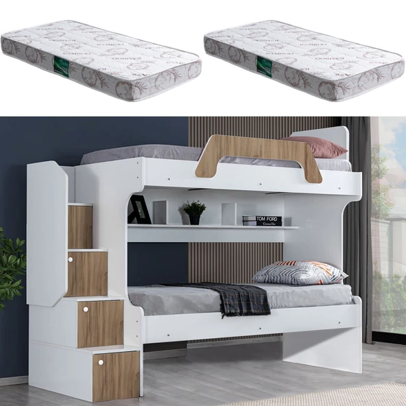 Ranza, Inci 2li Ranza - Ceviz 2 Adet Comfort Yatak