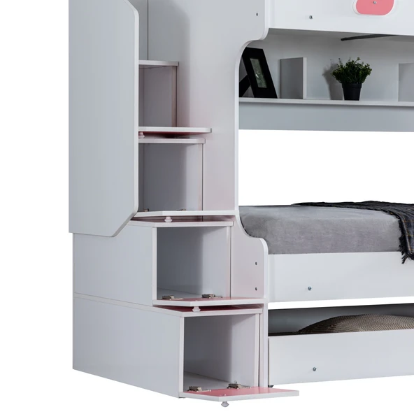 Ranza, Inci Yavrulu Ranza - Pembe 3 Adet Comfort Yatak - 5