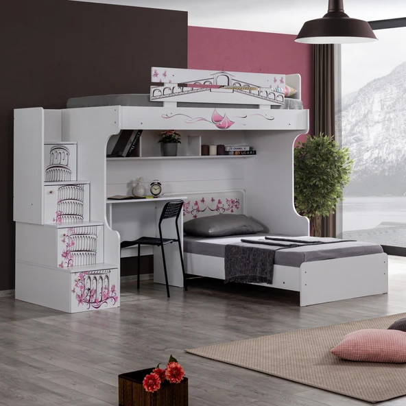 Ranza, Pisa Ranza Karyola Masa 3 Kapaklı Dolap - 5