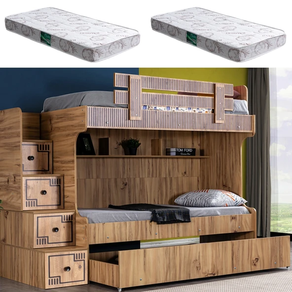 Ranza, Natural Yavrulu Ranza 2 Adet Comfort Yatak