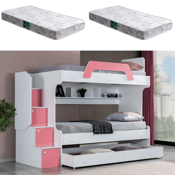 Ranza, Inci Yavrulu Ranza Pembe 2 Adet Comfort Yatak