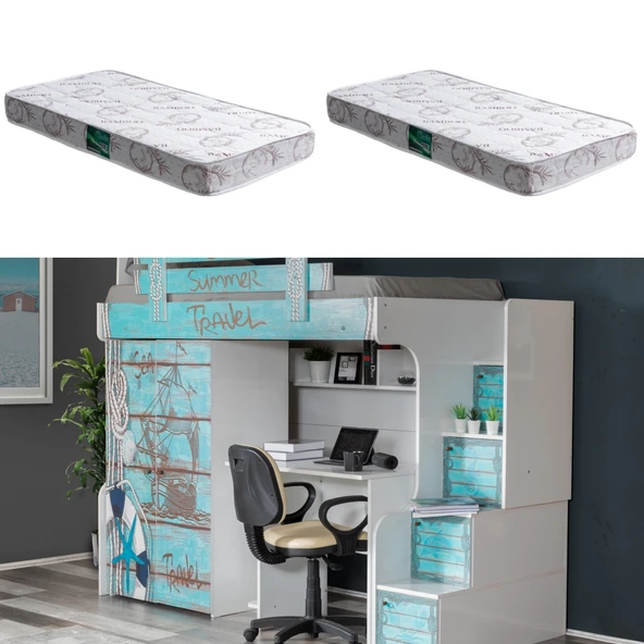 Ranza , Summer Ranza Karyola Masa 2 Adet Comfort Yatak