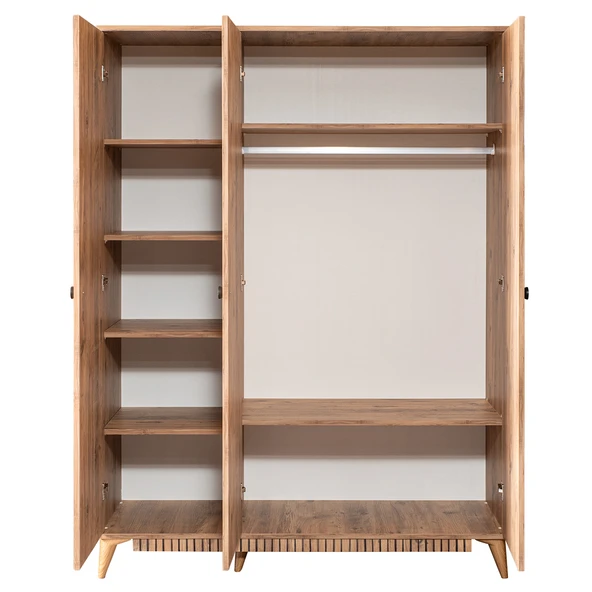 Ranza, Natural Ranza Karyola Masa 3 Kapaklı Dolap - 3