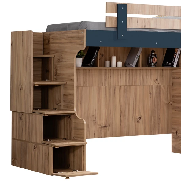 Ranza, Riva Ranza Karyola Masa 3 Kapaklı Dolap - 6