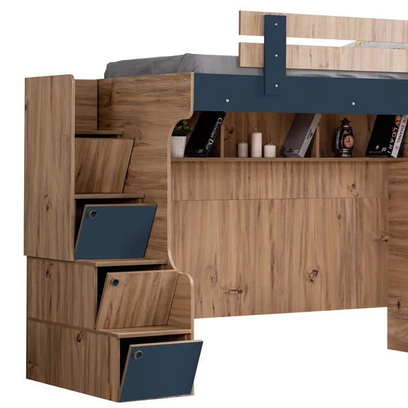 Ranza, Riva Ranza Karyola Masa 3 Kapaklı Dolap - 5