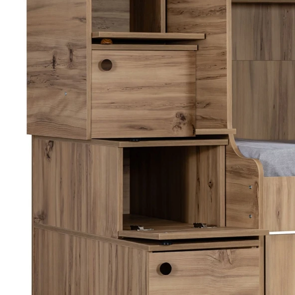 Ranza, Riva Yavrulu Ranza + 3 Kapılı Dolap + 3 Adet Comfort Yatak - 4