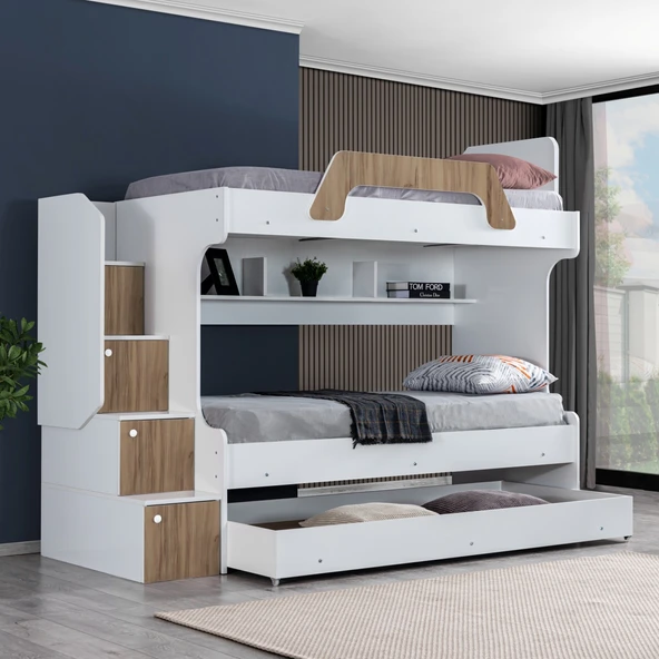 Ranza, Inci Yavrulu Ranza - Ceviz 3 Adet Comfort Yatak - 3