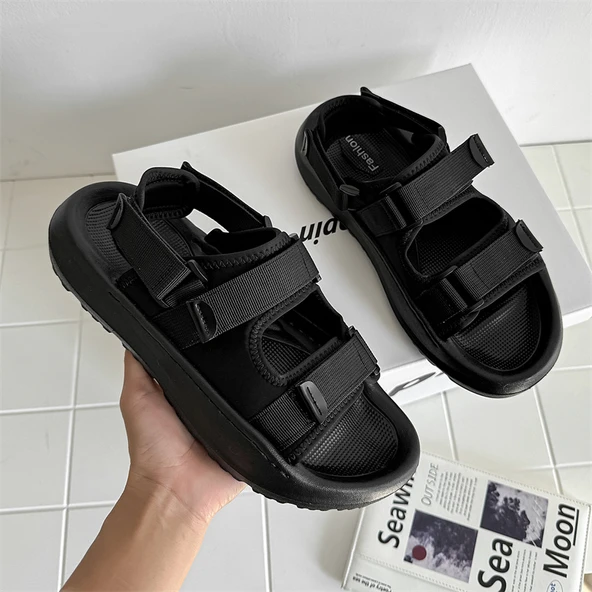 Unisex Plaj Sandalet (Beyaz)