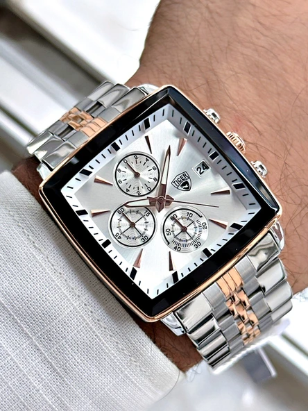 TI-620D TIGER ÇELİK ERKEK SAATİ ürün görseli