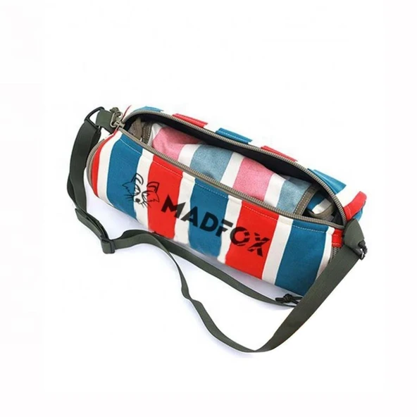 Katlanır Kamp Piknik Sandalyesi - Madfox Infinity Ultralight - R.Çizgili -547214 - Taşıma Çantalı - Resim 5