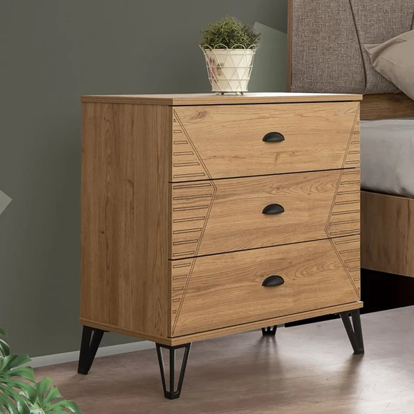 Şifonyer, Noce 3 Çekmeceli Şifonyer