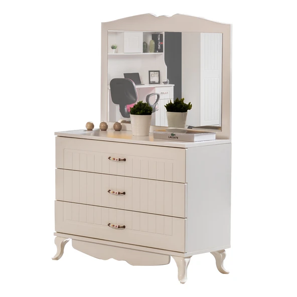 Şifonyer, Su Aynalı 3 Çekmeceli Şifonyer - 2