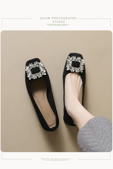 Kadın Topuklu Ayakkabı (Siyah) - Resim 9