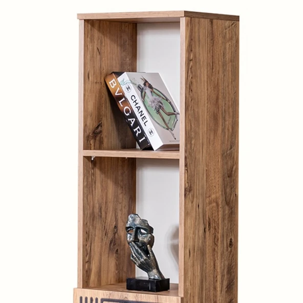 Kitaplık, Atlantik Dolaplı 3 Raflı Kitaplık - 2