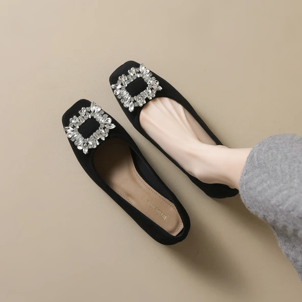 Kadın Topuklu Ayakkabı (Siyah) - Resim 2