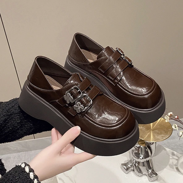 Kadın Loafer Ayakkabı (Siyah) - 6