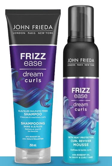 John Frieda Mükemmel Bukleler Köpük ve Şampuan Seti