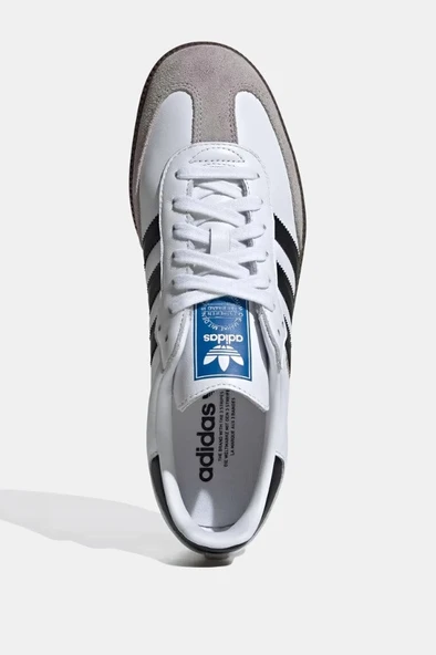 Adidas Samba OG Unisex Beyaz Spor Ayakkabı - 4