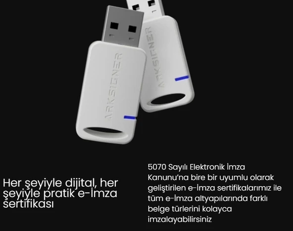 Arkimza 3 Yıl E-imza ArkSigner - 3