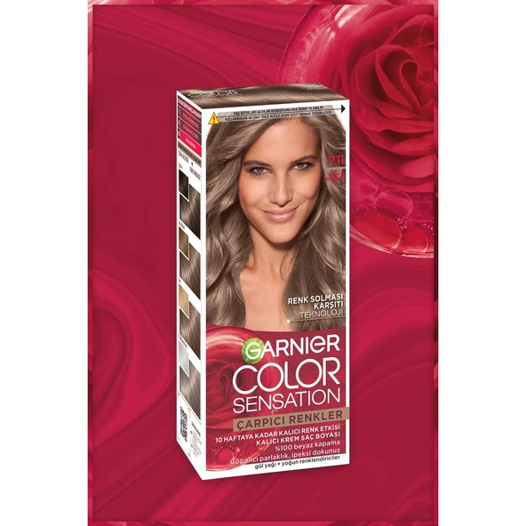 Garnier Çarpıcı Renkler 7.11 Küllü Kumral - 4