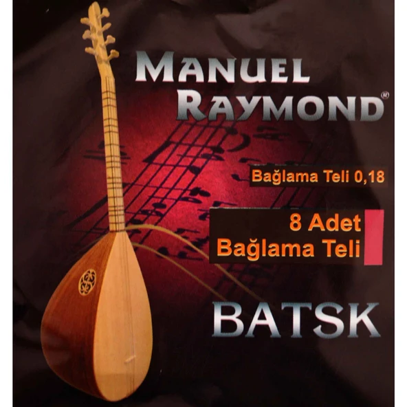Bağlama Teli Takım 0.18 BATSK - 1