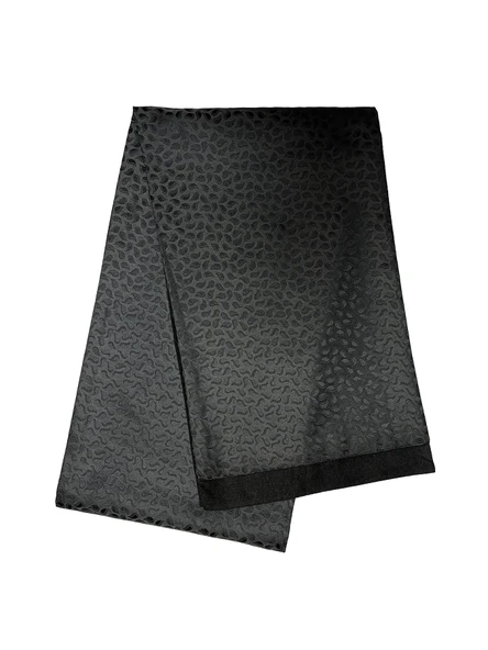 Unisex Damla Desenli Saten İnce Kaşmir Dokulu Sıcak Tutan Yumuşak Kışlık Atkı - 4