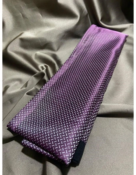 Erkek Lacivert Beyaz Çizgi Fosfor Saten İnce Kaşmir Dokulu Yumuşak Kışlık Yeni Nesil Fular Atkı - 3