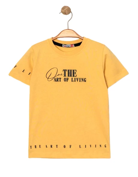 Erkek Çocuk The Art Of Lıvıng Baskılı Tişört BGL-ST04454 - 2