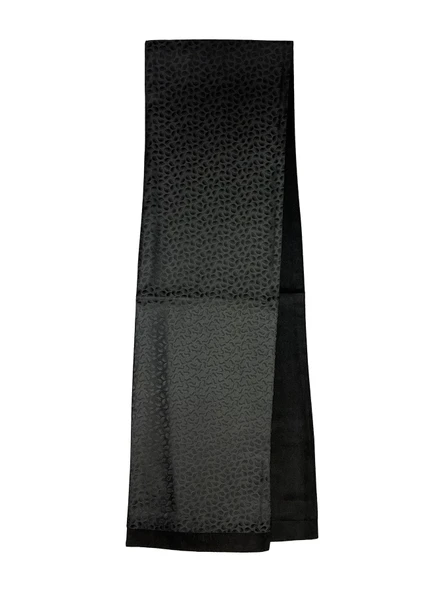 Unisex Damla Desenli Saten İnce Kaşmir Dokulu Sıcak Tutan Yumuşak Kışlık Atkı - 6