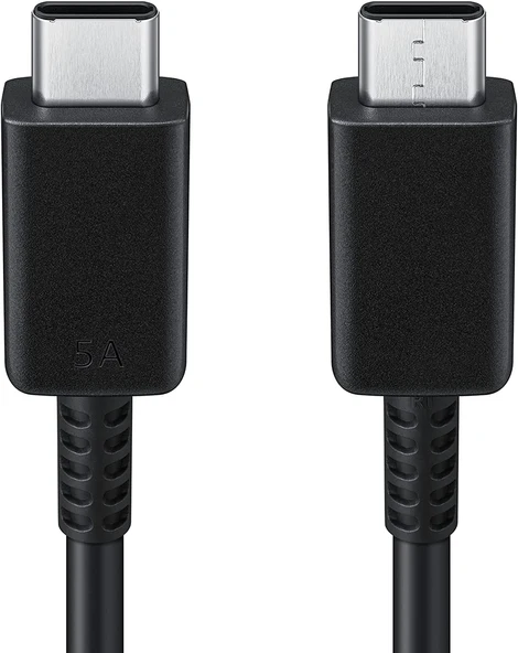 Samsung 5A TypeC Kablo (C to C) EP-DN975, Siyah (Samsung Türkiye Garantili) - 1