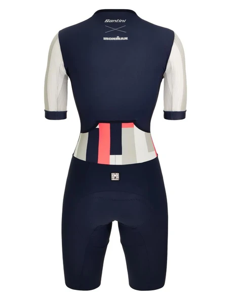 Sanitini Ironman AAHONOUI Viper Kadın Trisuit 2I780LIMGVIPERAAHO - Resim 3