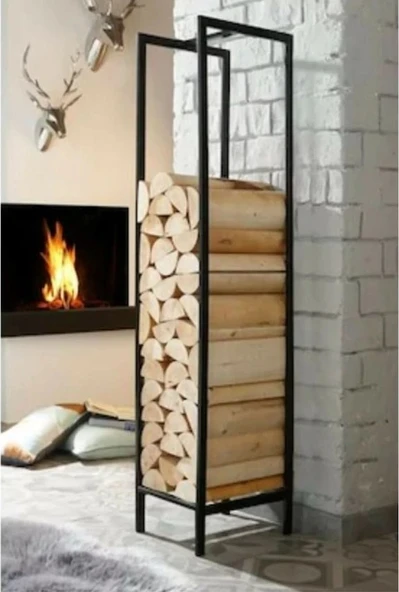 KUZELA Metal Şömineodunluk.