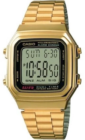 Casio A178WGA-1ADF Kadın Kol Saati ürün görseli 1