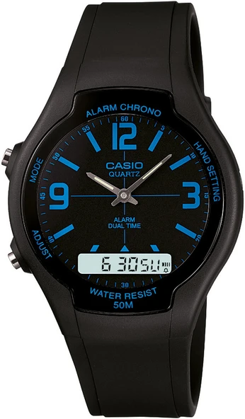 Casio AW-90H-2BVDF Erkek Kol Saati ürün görseli 1