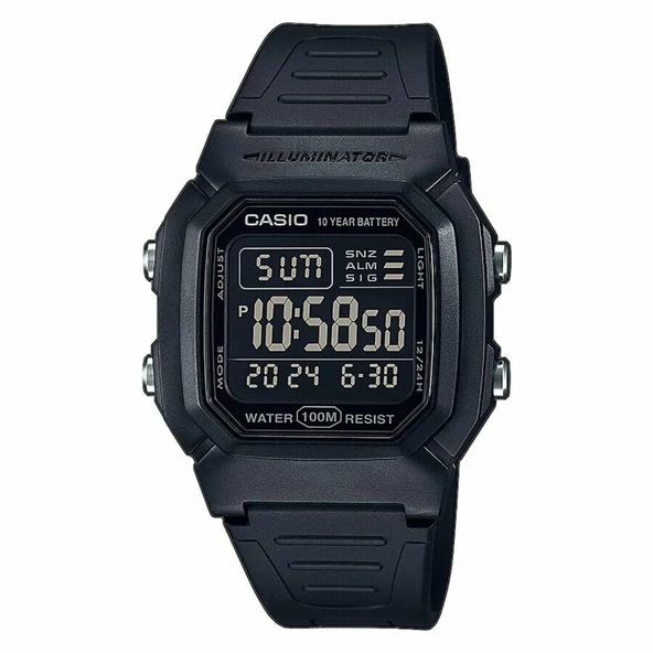 Casio W-800H-1BVDF Erkek Kol Saati - 1